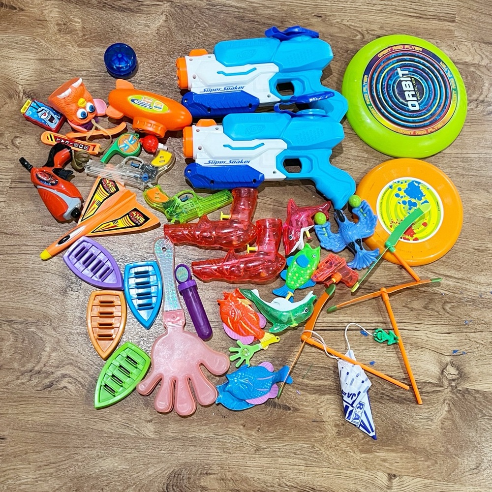 Nerf Blue and Orange Water Gun Playset